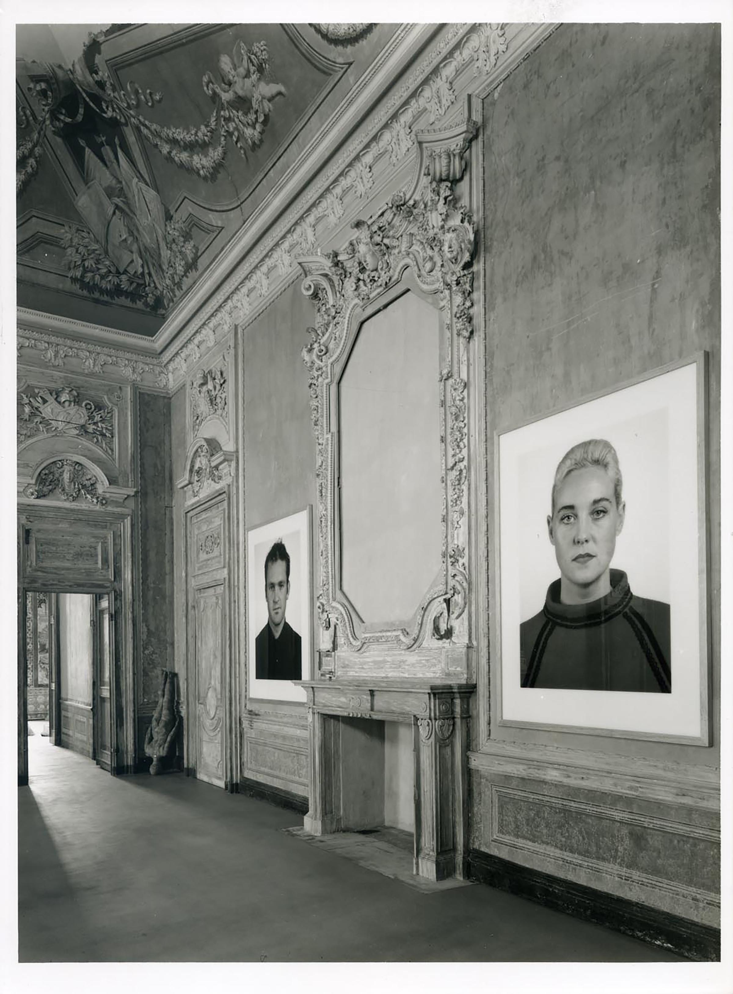 Thomas Ruff, Portrait, 1988; Portrait, 1988